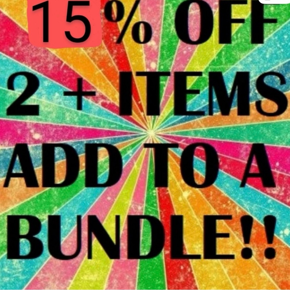 Colorful Discount Poster